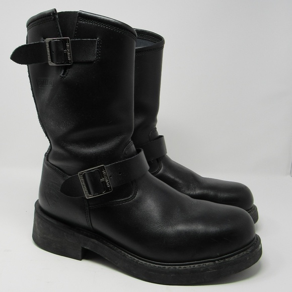 halston heritage combat boots